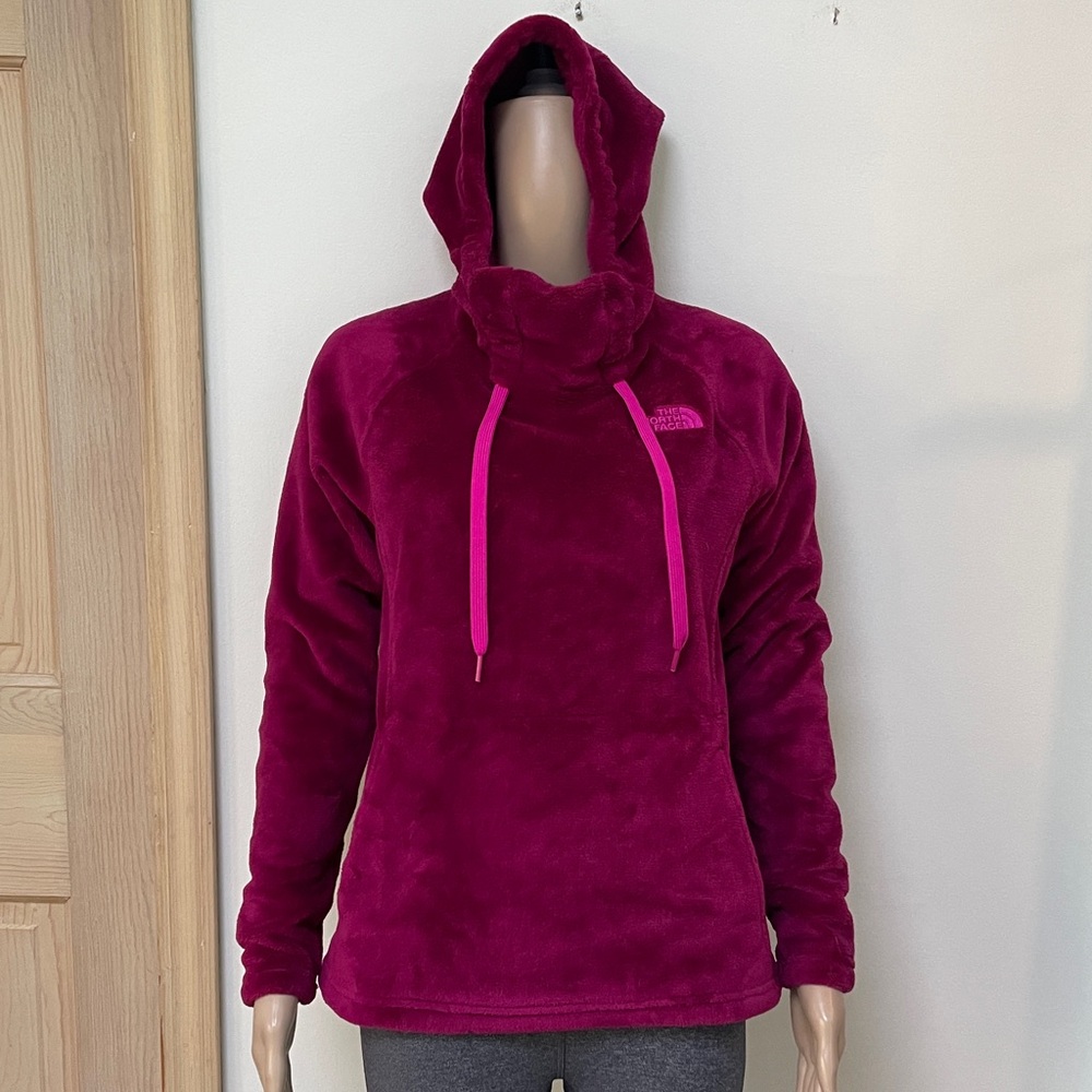 The North Face Pink Fleece Bellarine Hoodie Pullover jacket